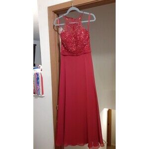 Mori Lee by Madeline Gardner Dress Women's 8 Scarlett Beaded Bodice Long Gown